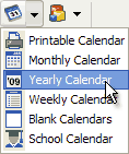 attendance calendar template